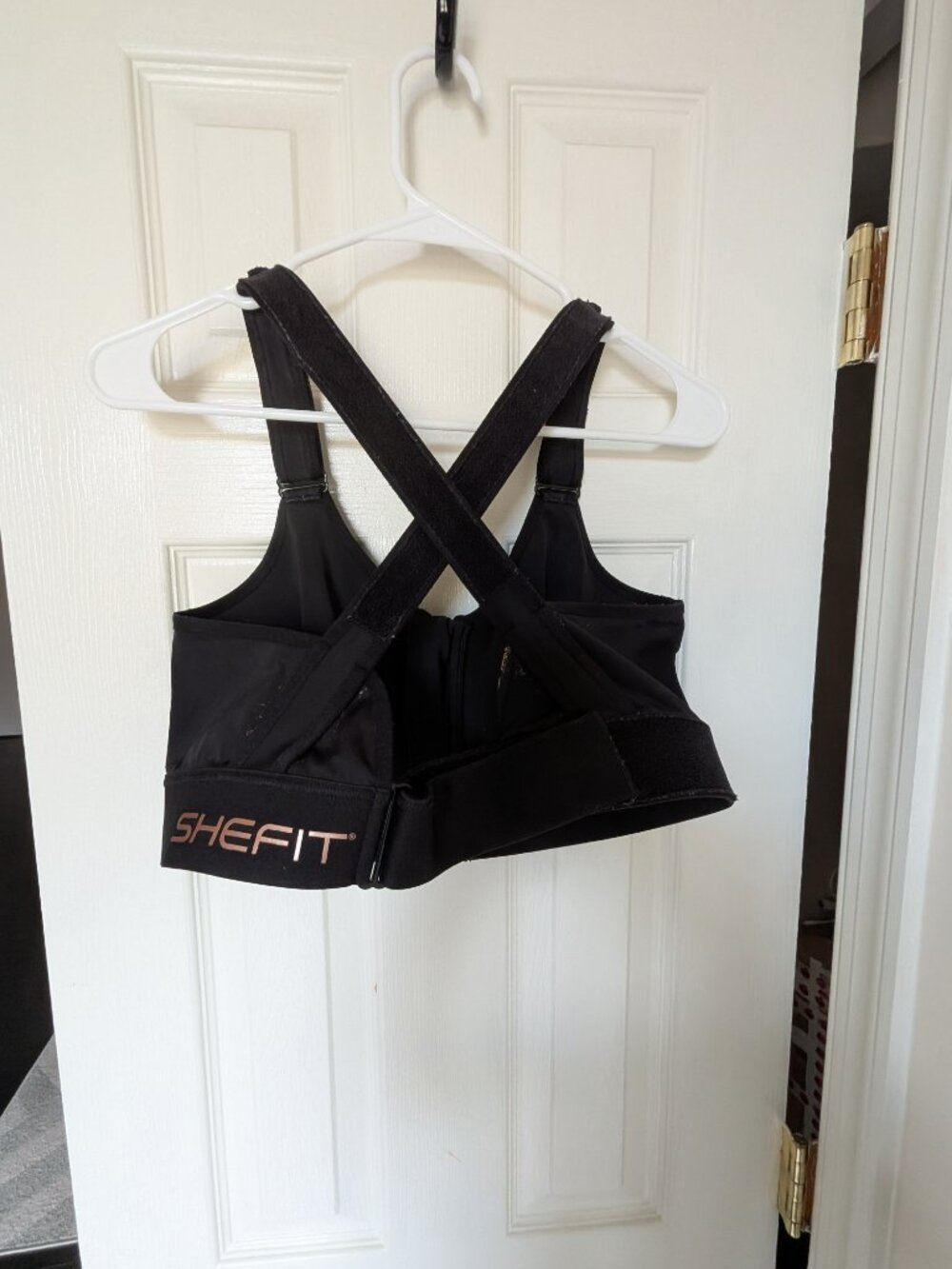 SHEFIT Ultimate Sports Bra | Black | Size Luxe - Picture 2 of 2
